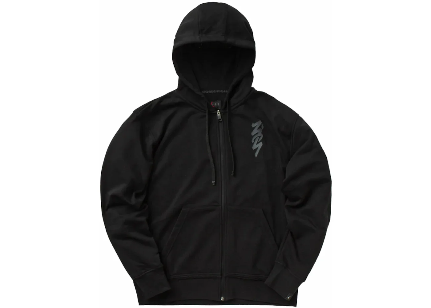 Jordan Dri-Fit Zion Full-Zip Hoodie Black/Smoke Grey - 1
