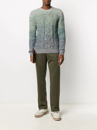 Missoni gradient cable knit jumper outlook