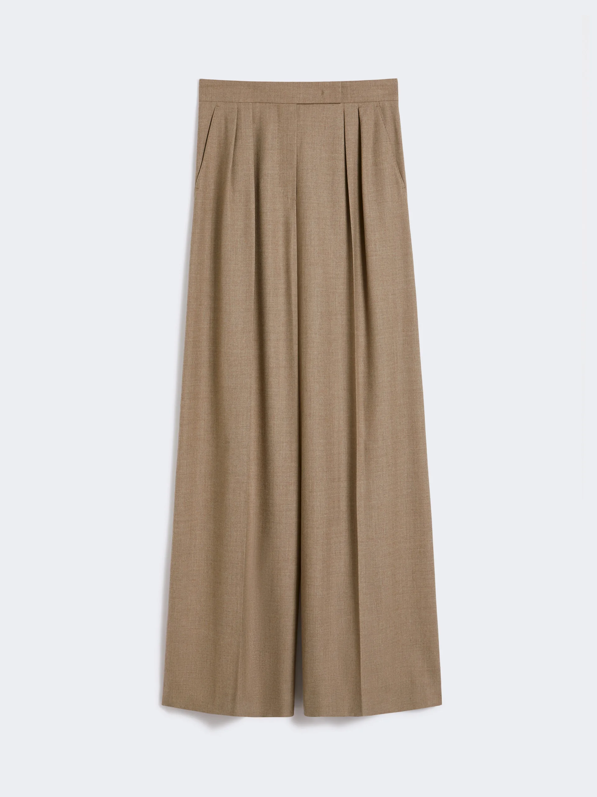 ZULIA Cashmere foulé trousers - 1
