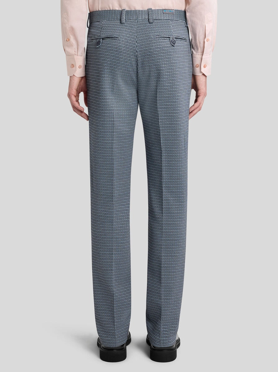 MINI CHECK TAILORED TROUSERS - 4