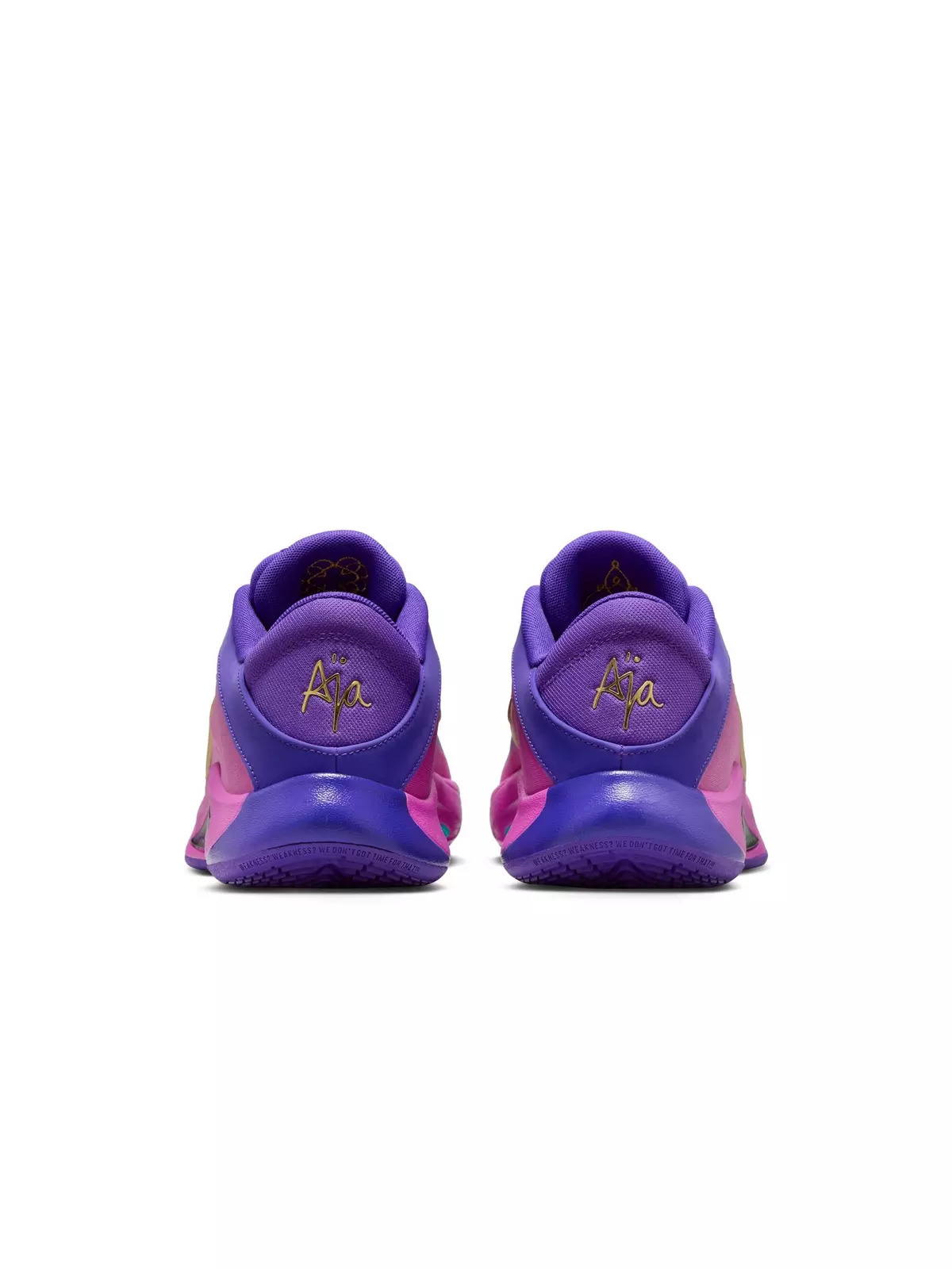 A'One "Fierce Purple" Unisex Basketball Shoe - 8