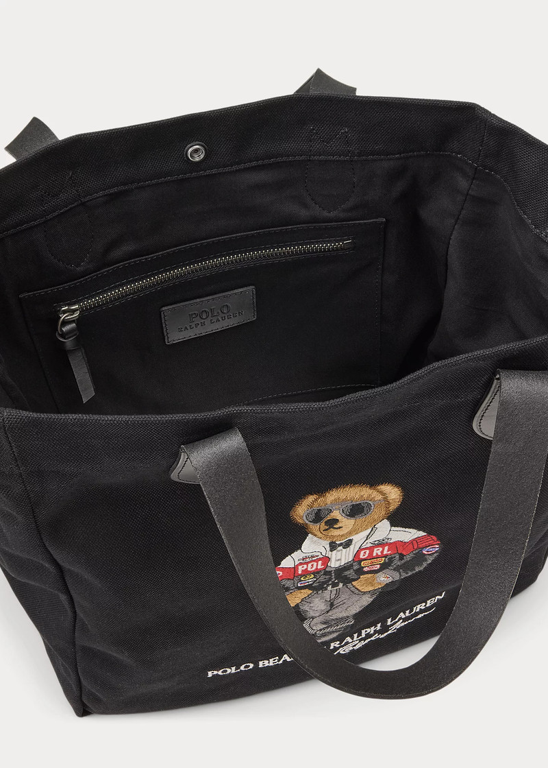 Polo Bear Canvas Shopper Tote 4