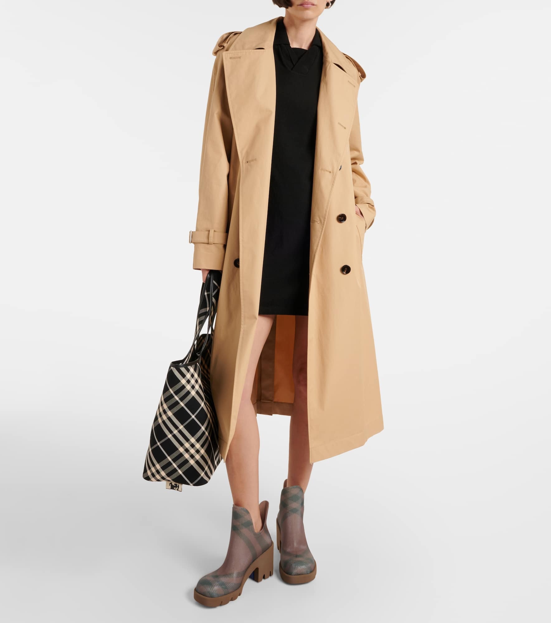 Burberry Check ankle boots - 2