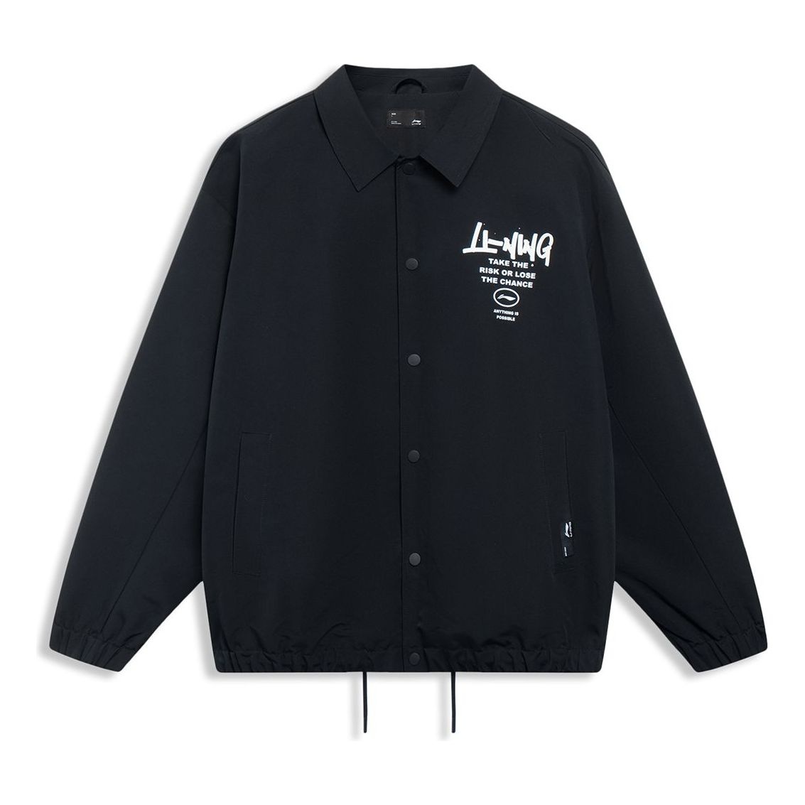 Li-Ning Graphic Coach Jacket 'Black' AJDT499-1 - 1