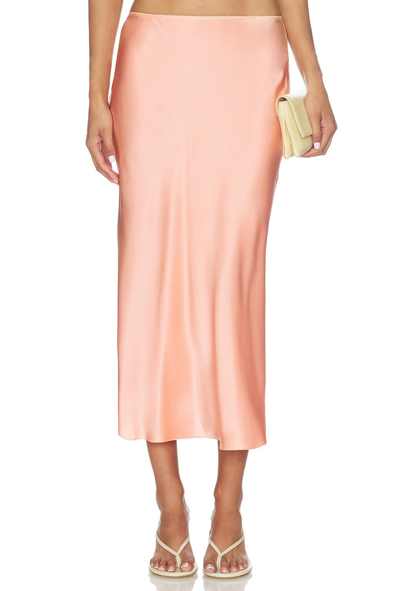 Miranda Bias Cut Pull On Skirt 1