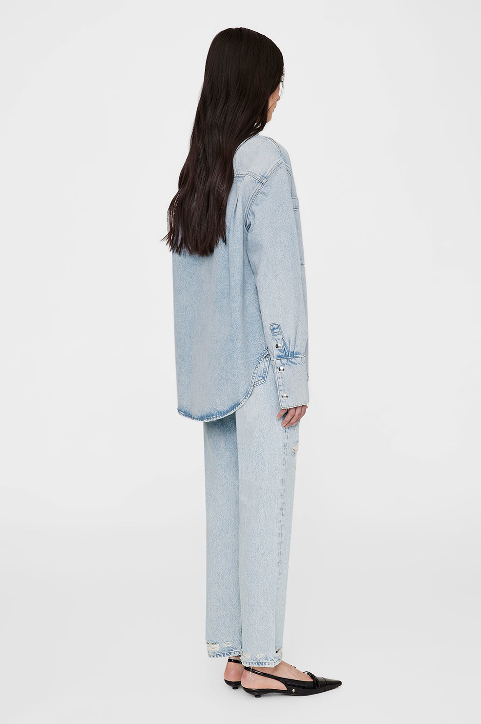Dante Shirt - Bleached Blue - 3