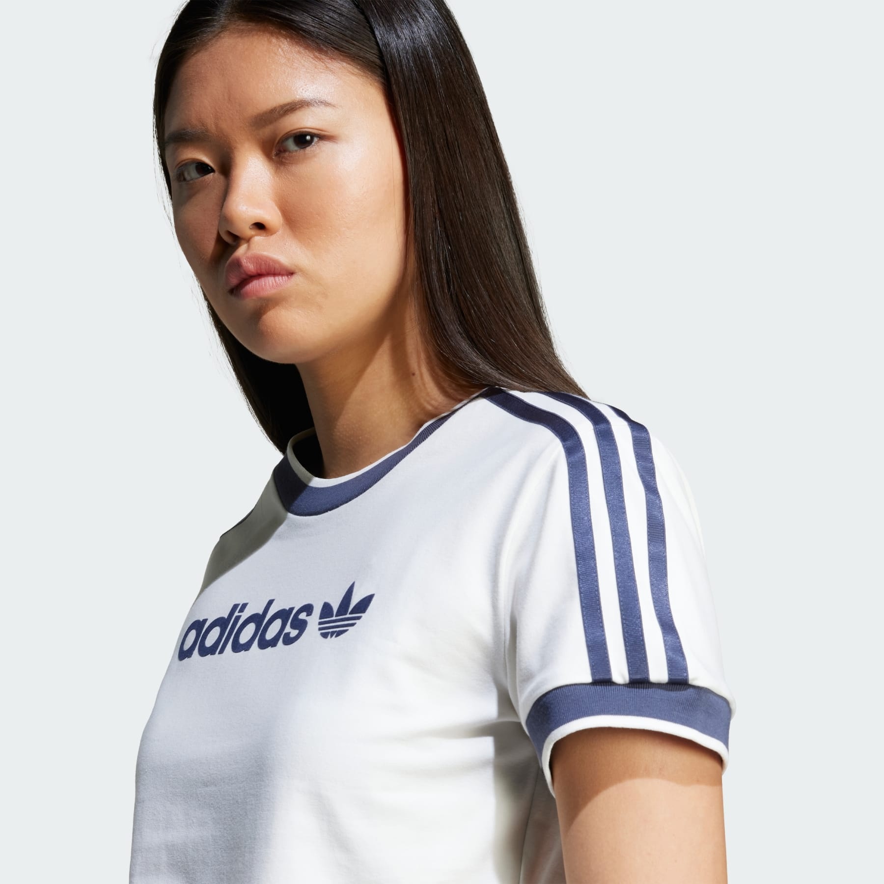 Linear Logo 3-Stripes Tee - 5