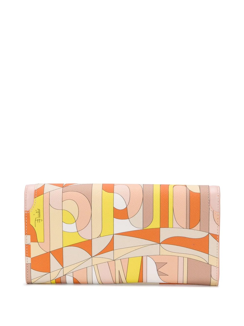 abstract print wallet - 2