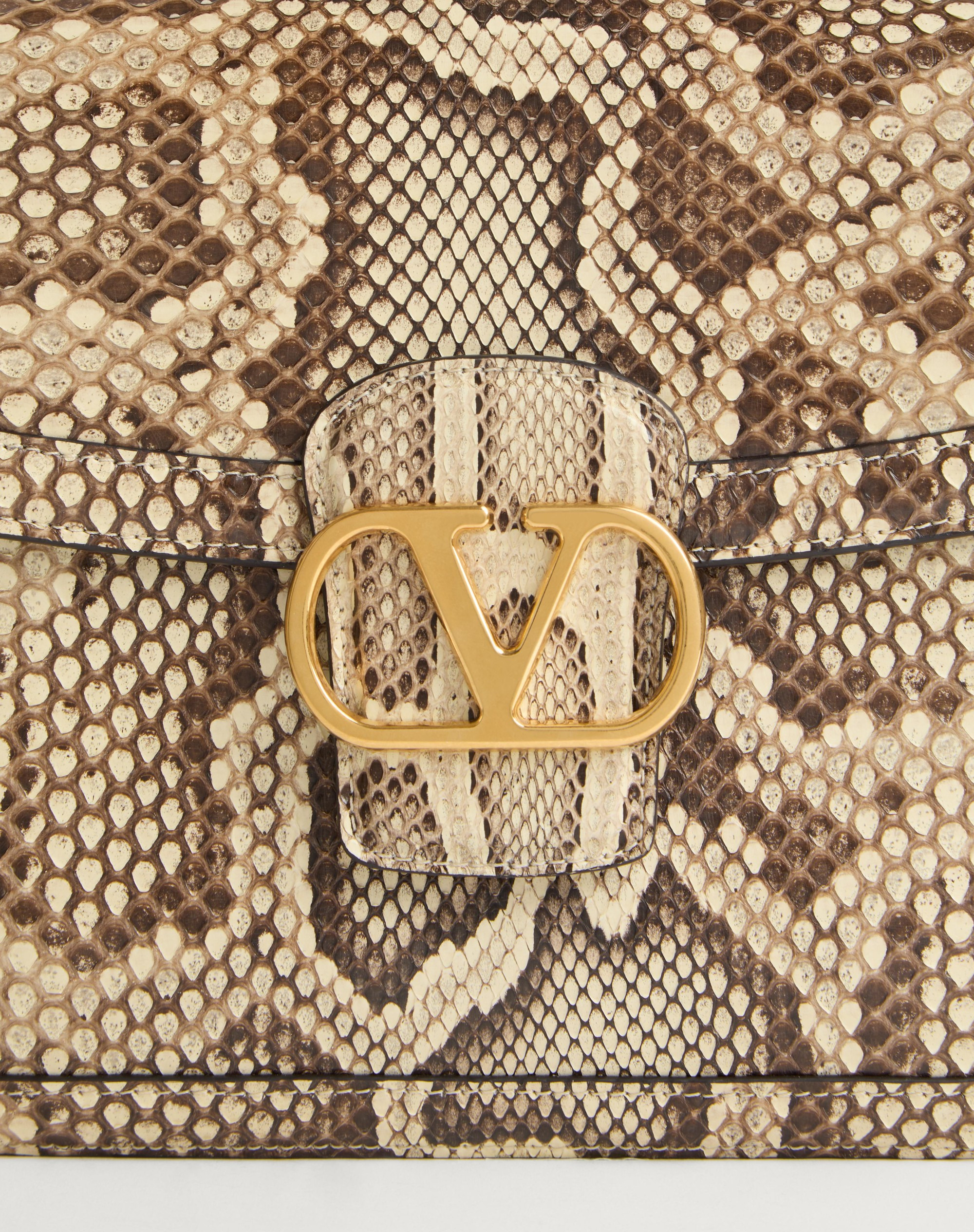 VALENTINO GARAVANI 9TO5 PYTHON SHOULDER BAG - 6