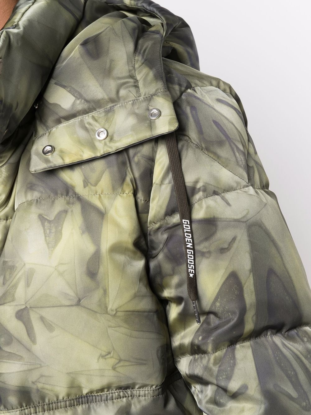 camouflage-print padded coat - 5
