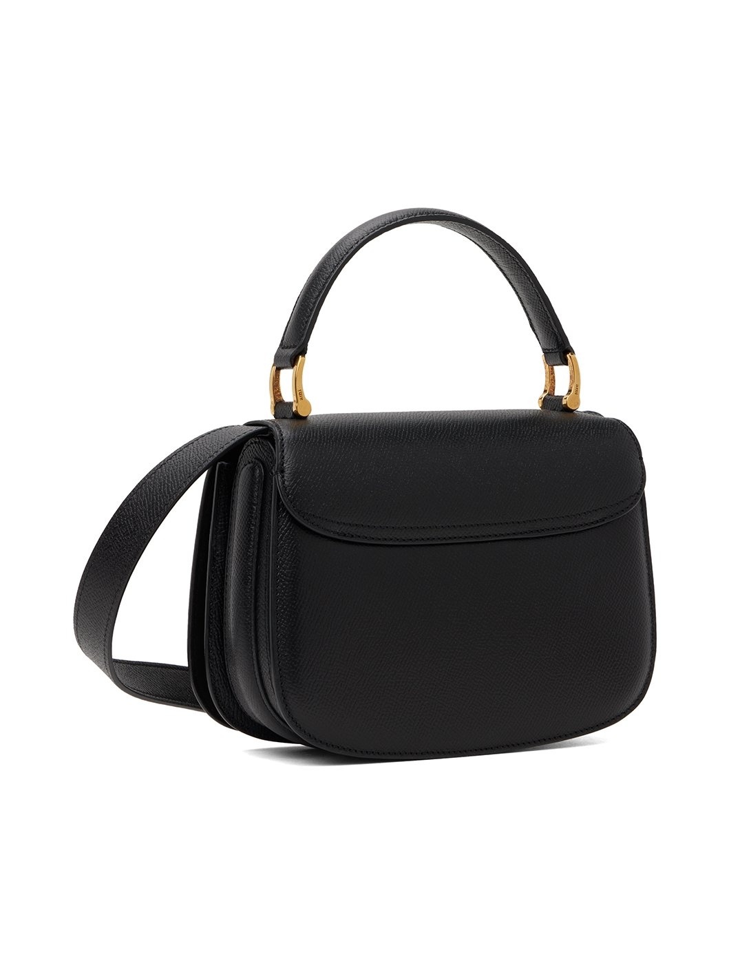 Black Top Handle Paris Paris Bag - 3