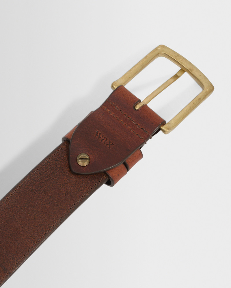 Paton - Brown Leather Belt 4