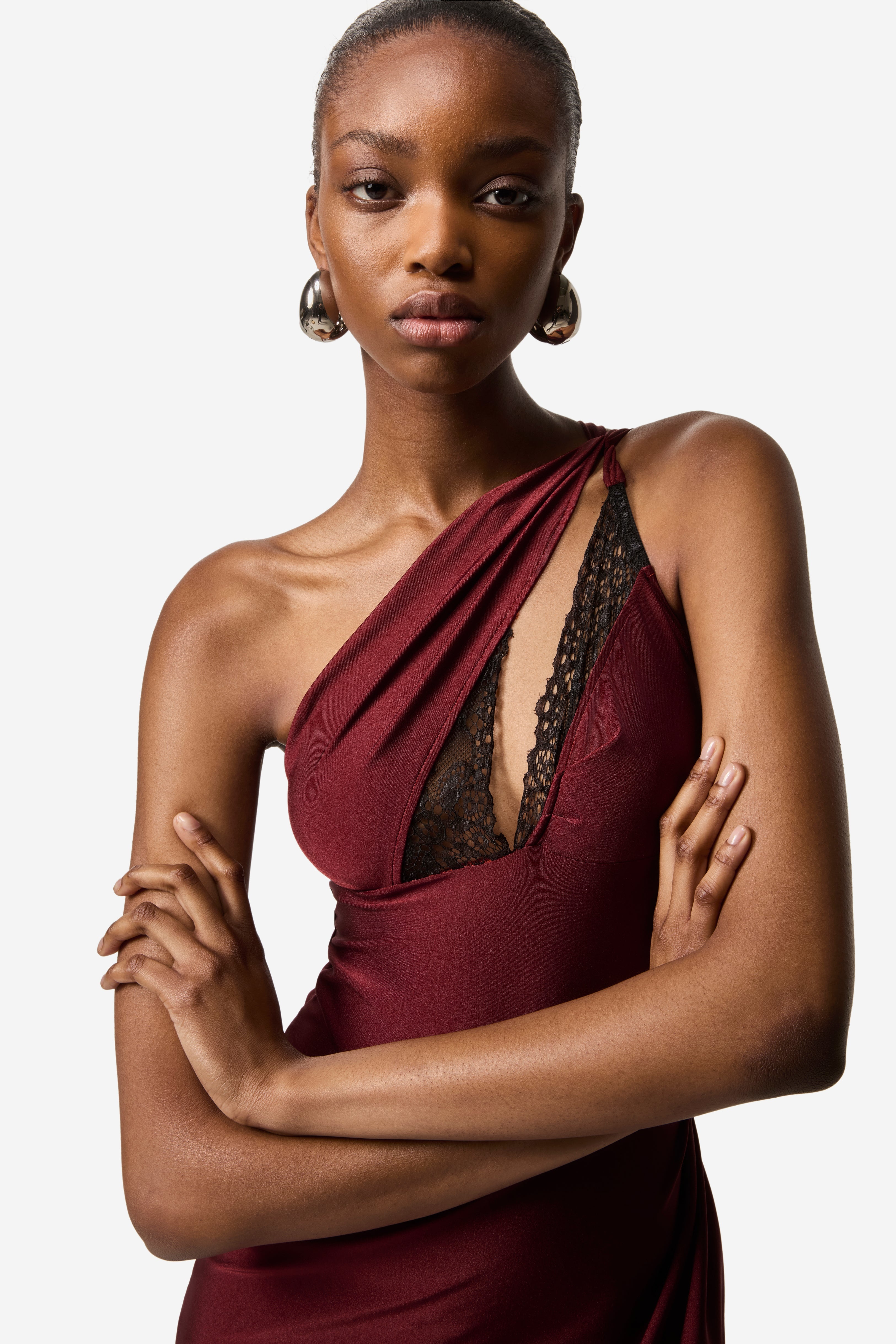 Asymmetric Long Dress - 2