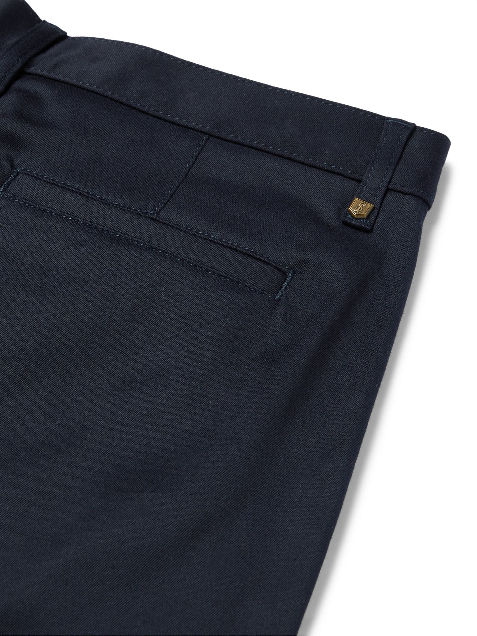 Slim-Fit Stretch Cotton-Blend Twill Chinos - 3