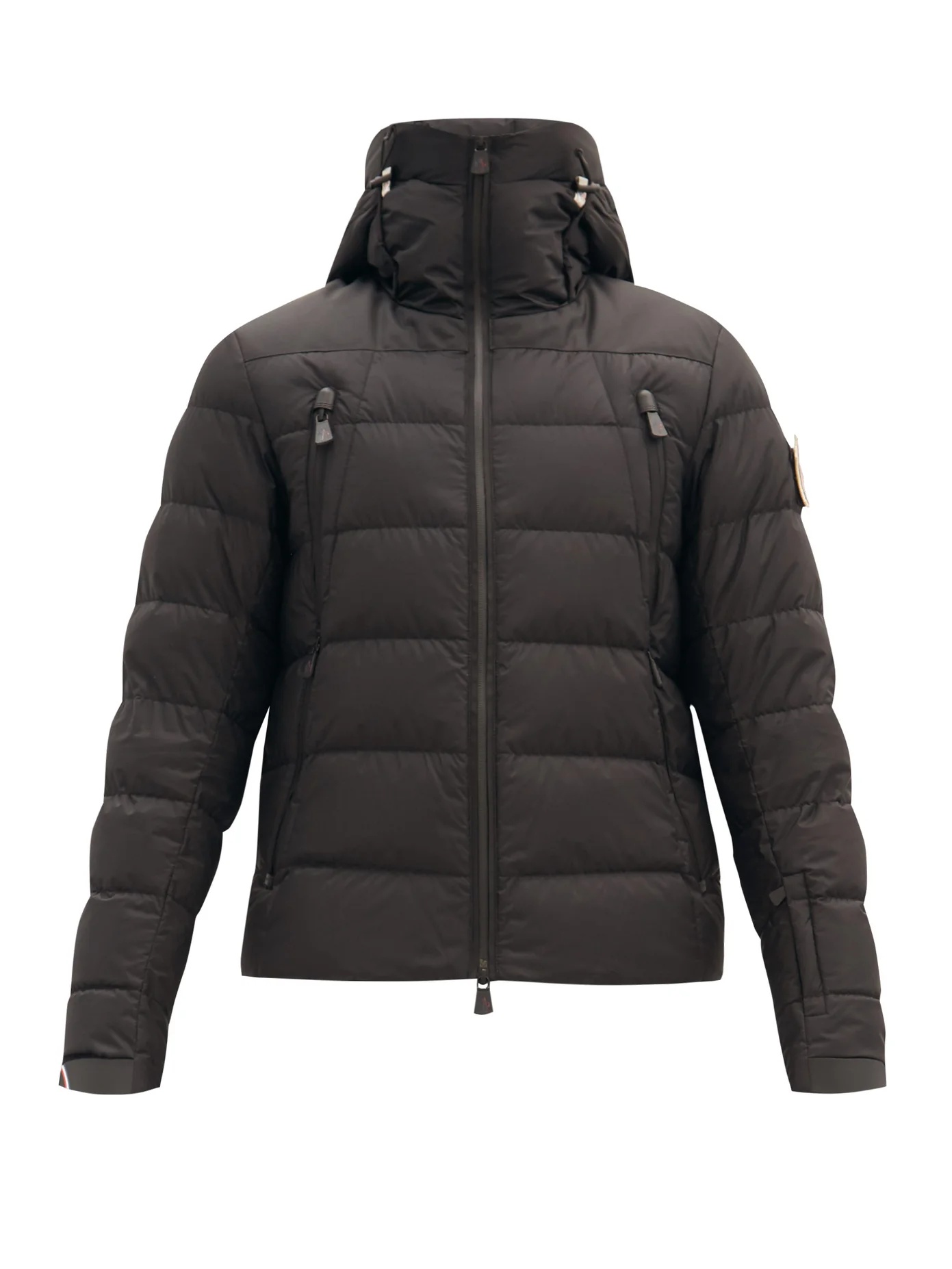 Camurac hooded quilted down ski jacket - 1