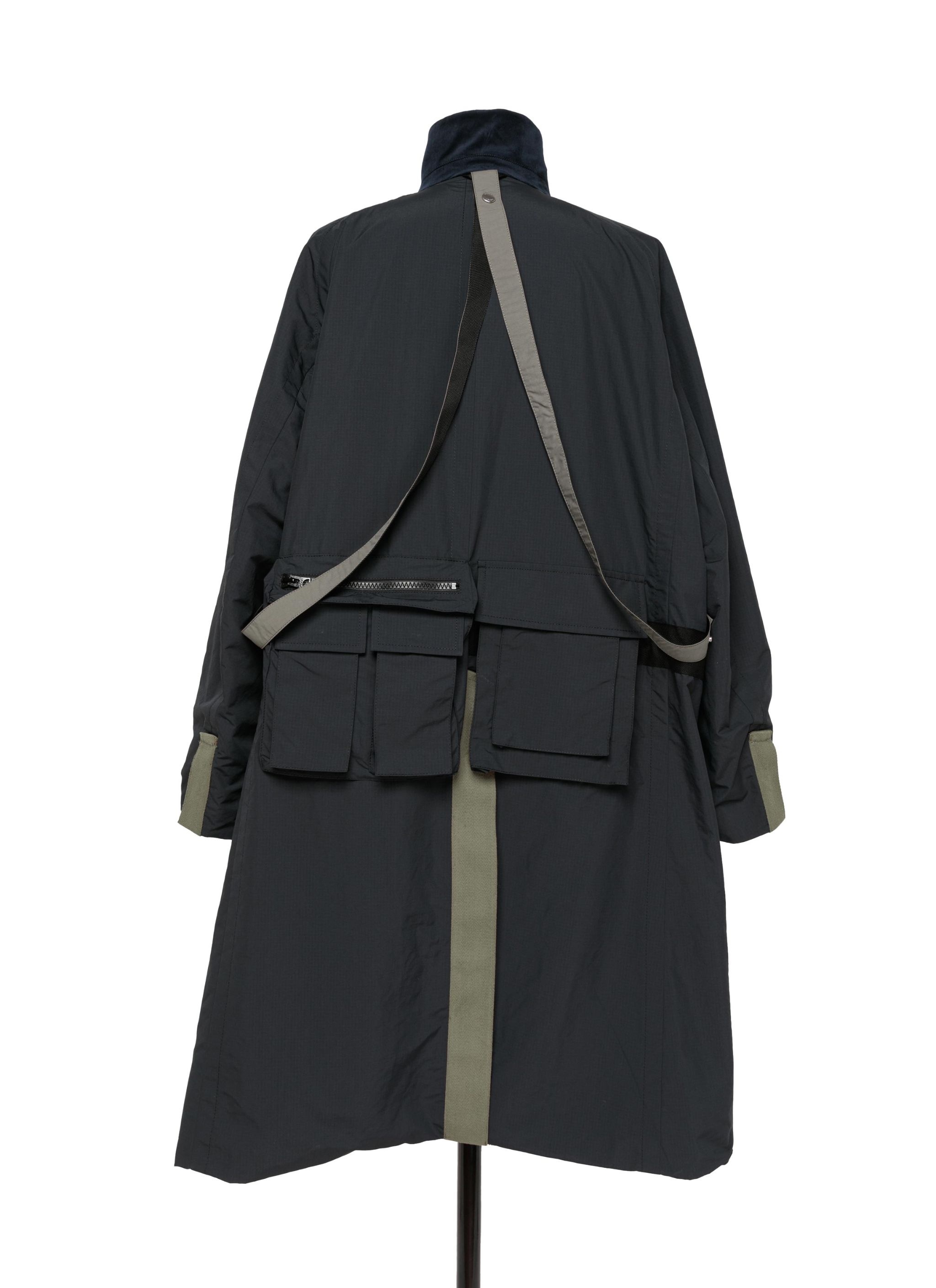 Matte Taffeta Reversible Coat - 7