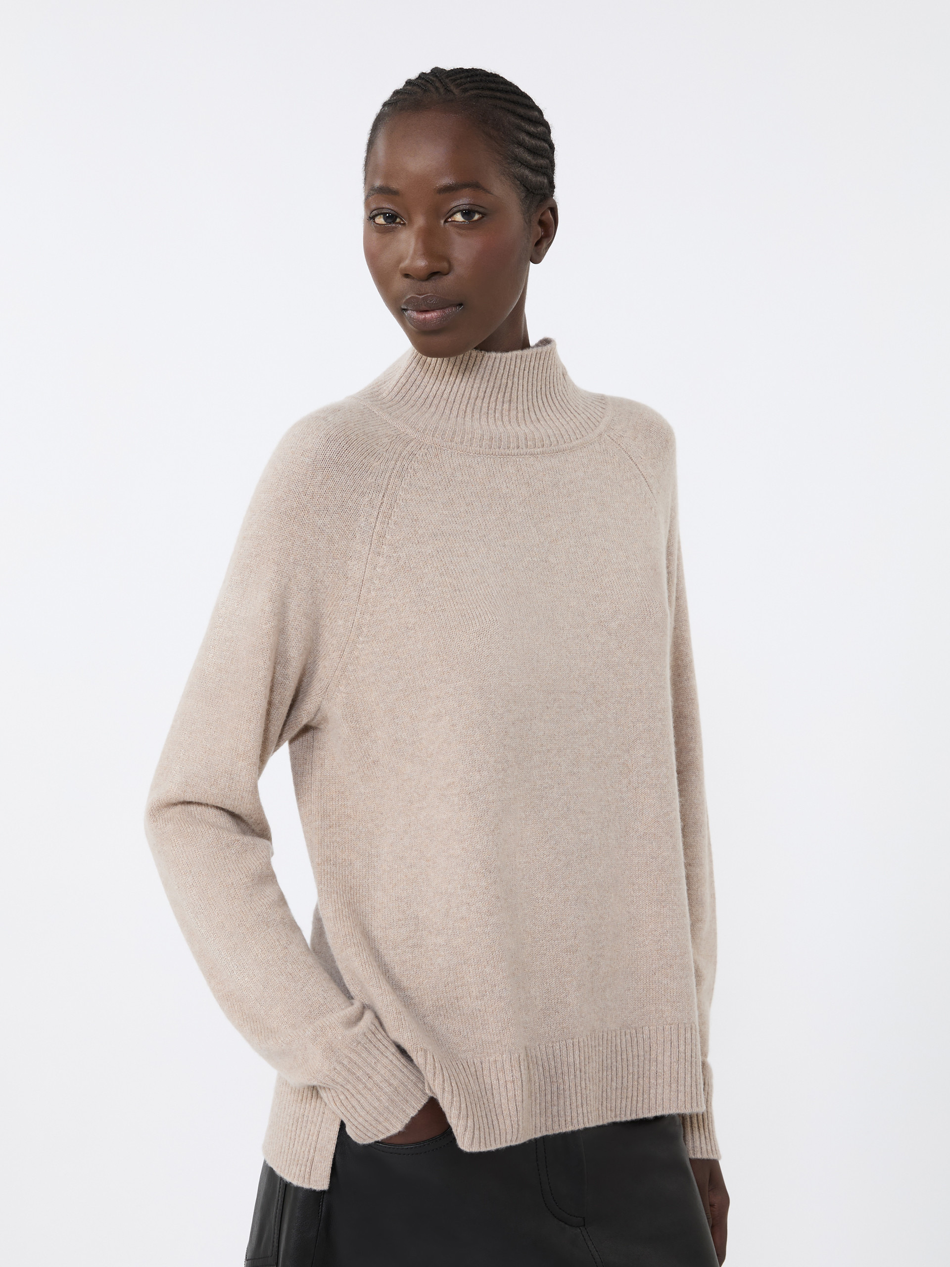 ALCALI Cashmere yarn turtleneck - 5
