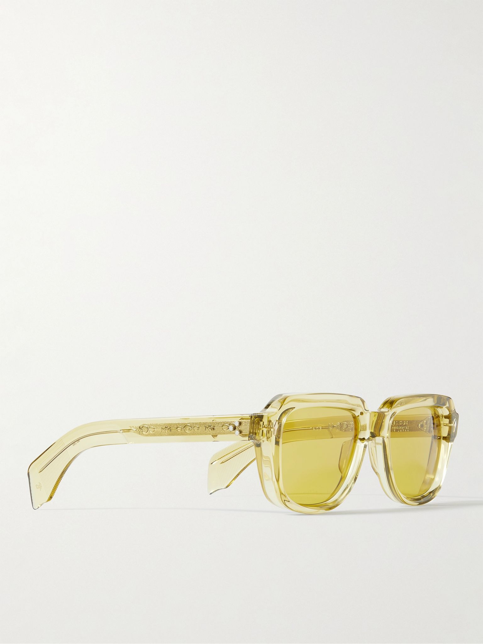 + Hopper Goods Taos Square-Frame Acetate Sunglasses Green - 3