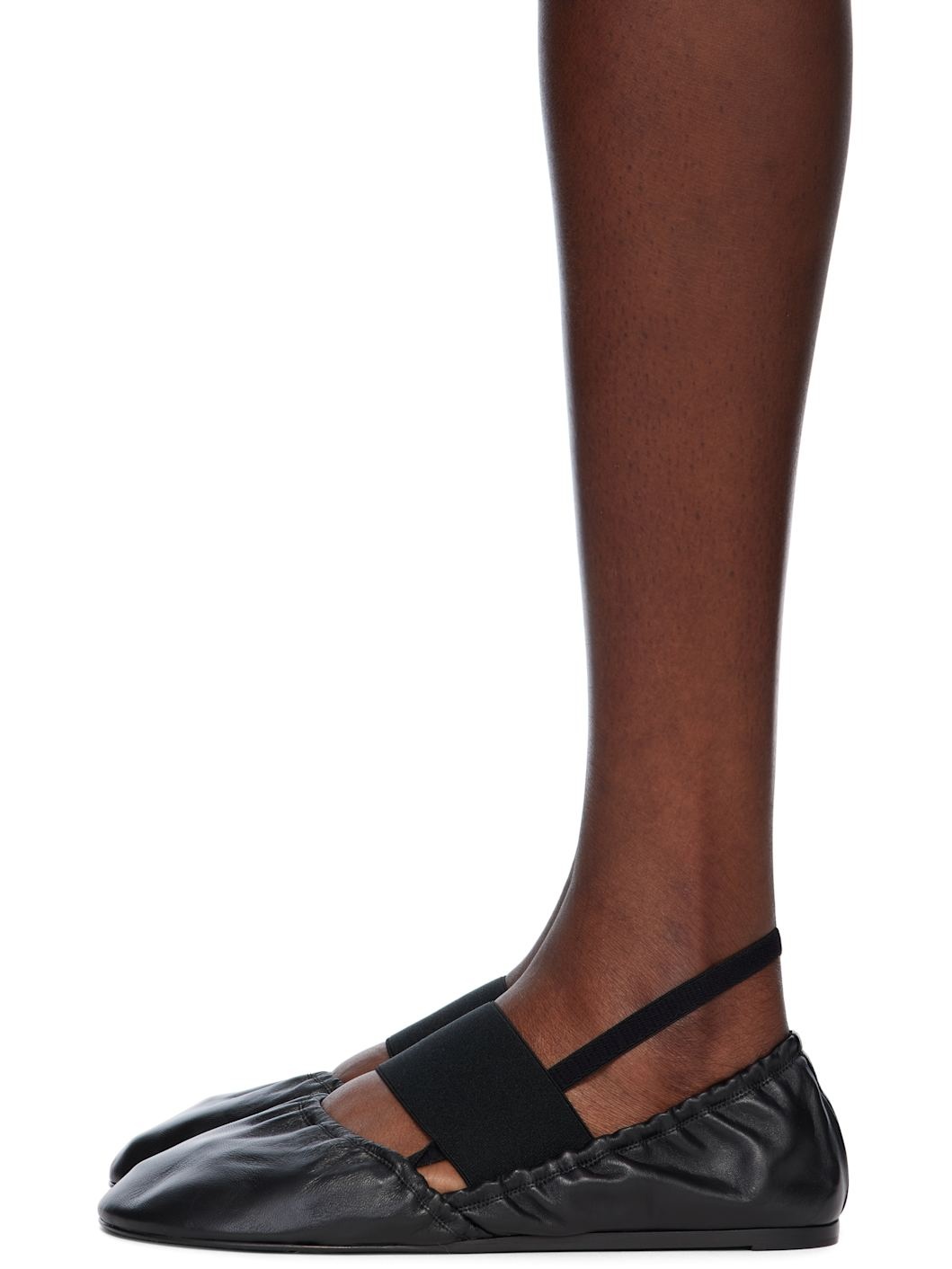 Black Merce Ballerina Flats - 3