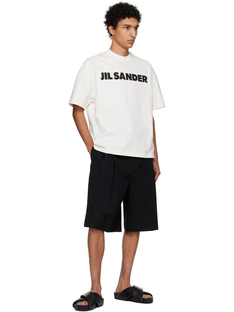 Jil Sander Black Belted Shorts outlook
