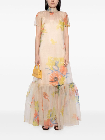 STAUD Calluna floral-print maxi dress outlook