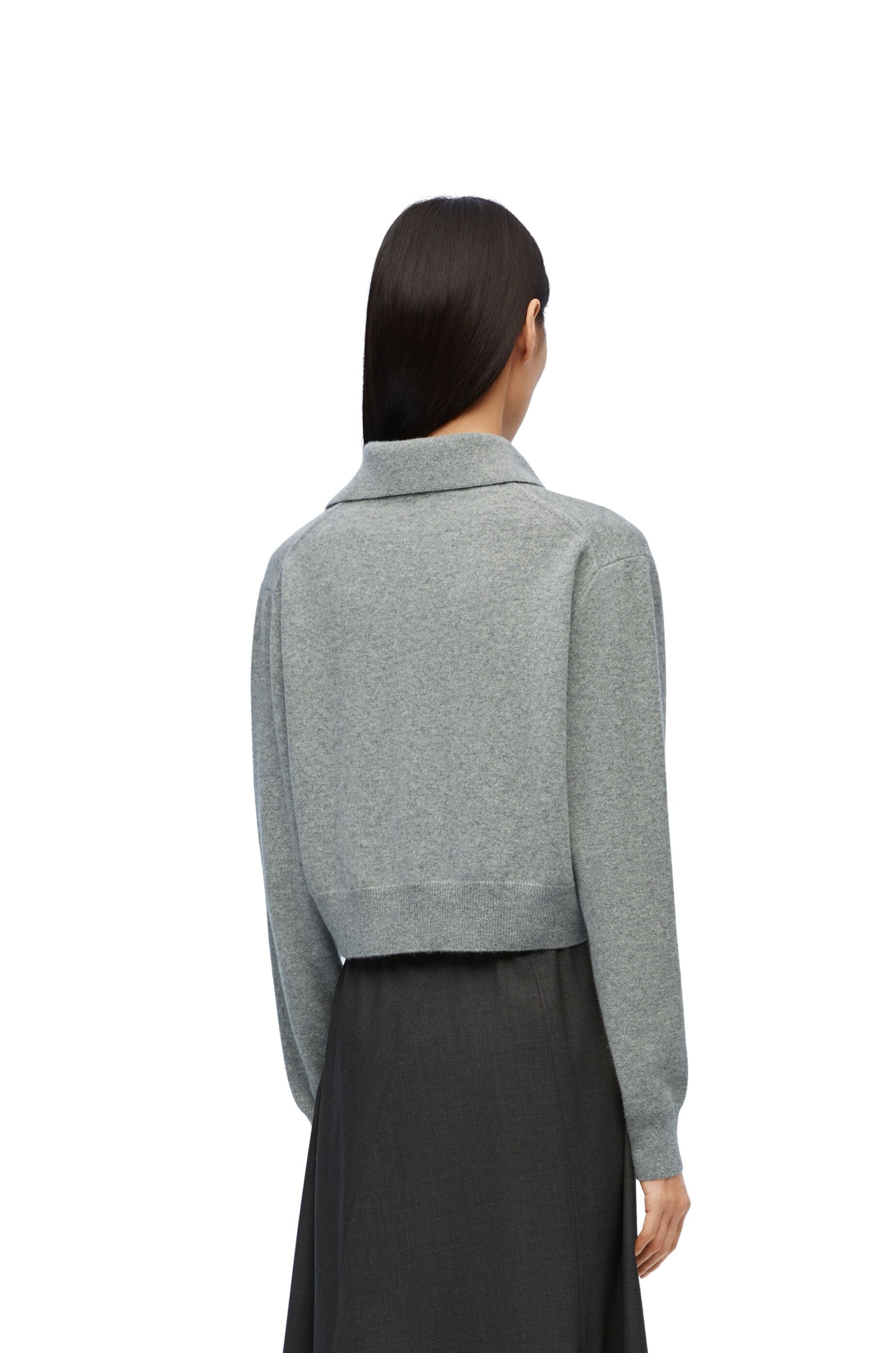 Polo sweater in cashmere - 4