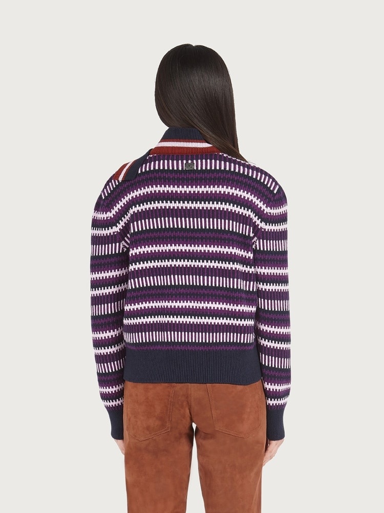 SWEATER WITH SAFETY PIN DETAIL - 3