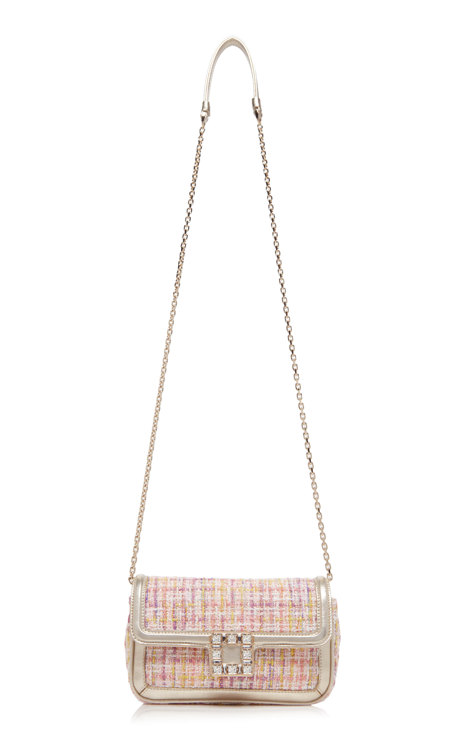 Viv' Jeu De Fille Tweed Envelope Bag pink - 6