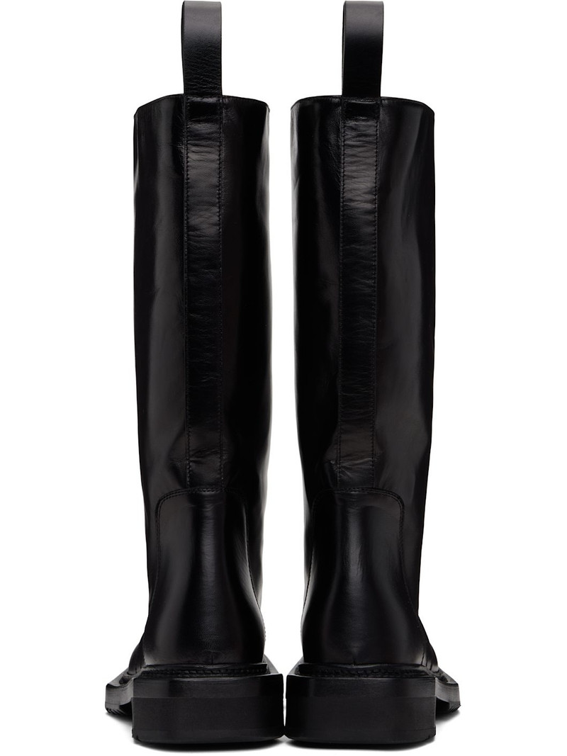 Black Hollywood Pull On Cyclops Tall Boots 2