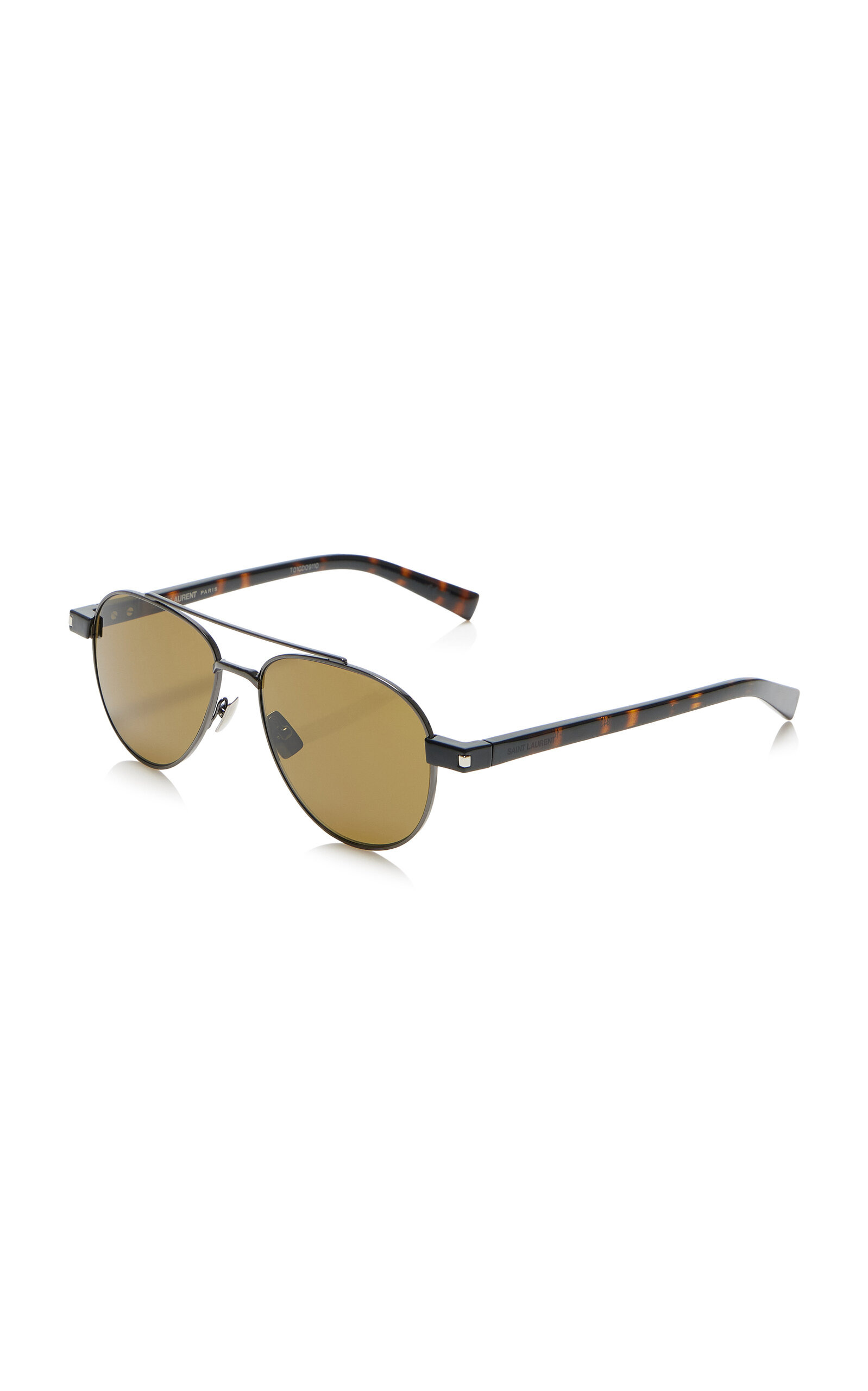 Aviator-Frame Metal Sunglasses brown - 3