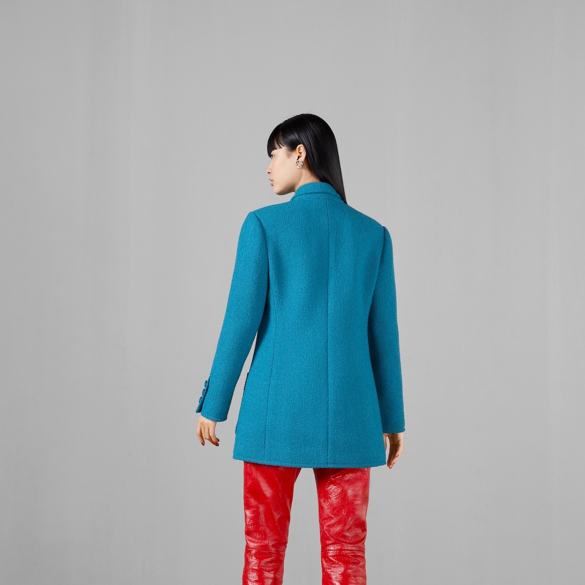 Bouclé wool jacket - 6