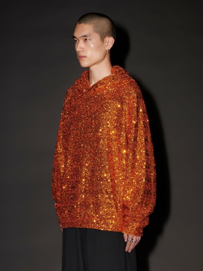 SEQUIN HOODIE - 5