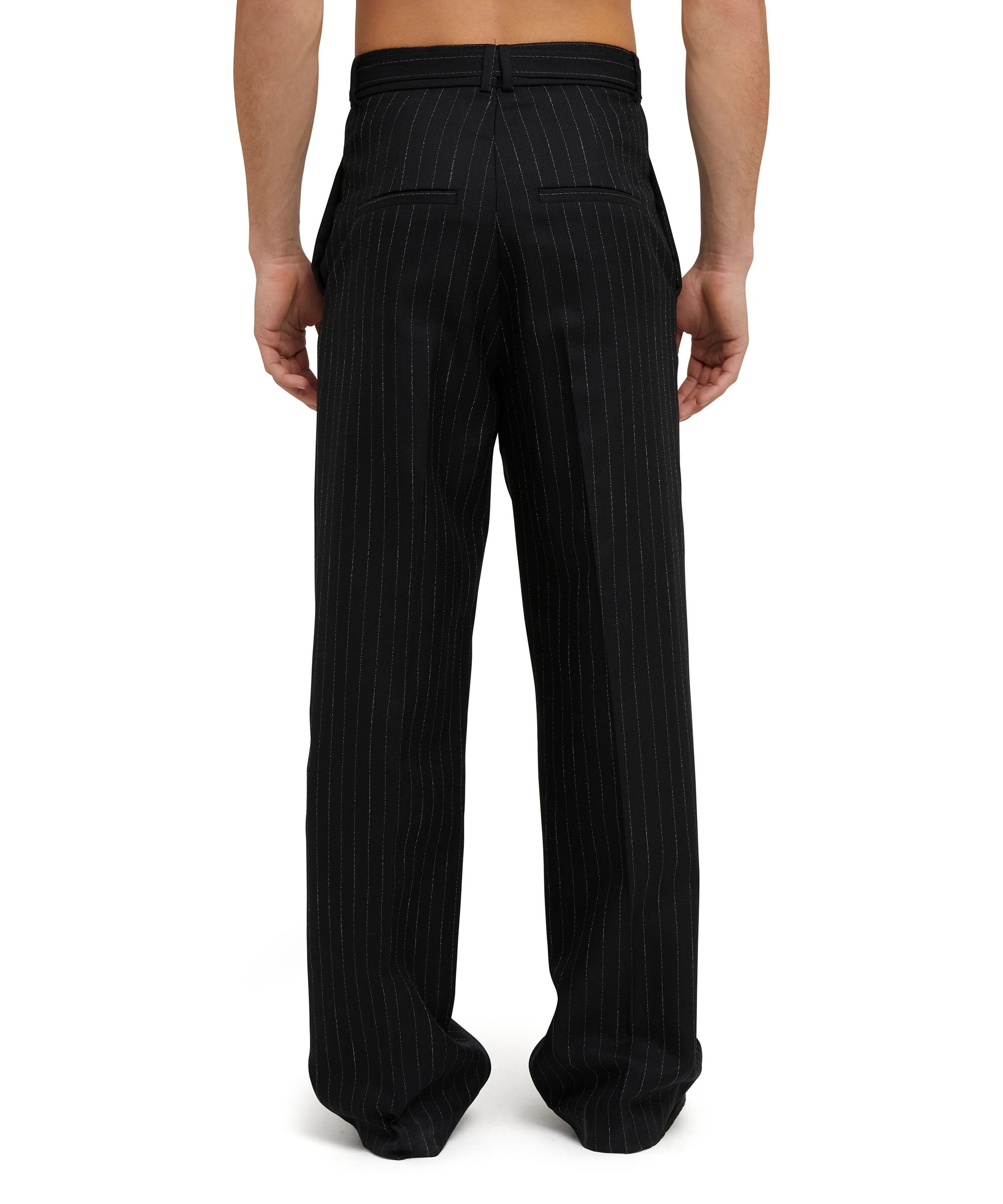 Tailored trousers with "Punk Pinstripe" workmanship - 3
