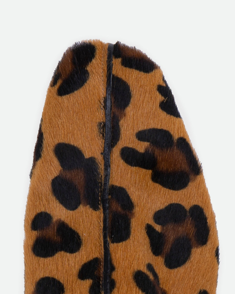 WALES BONNER Women's Leopard Earth Loafer outlook