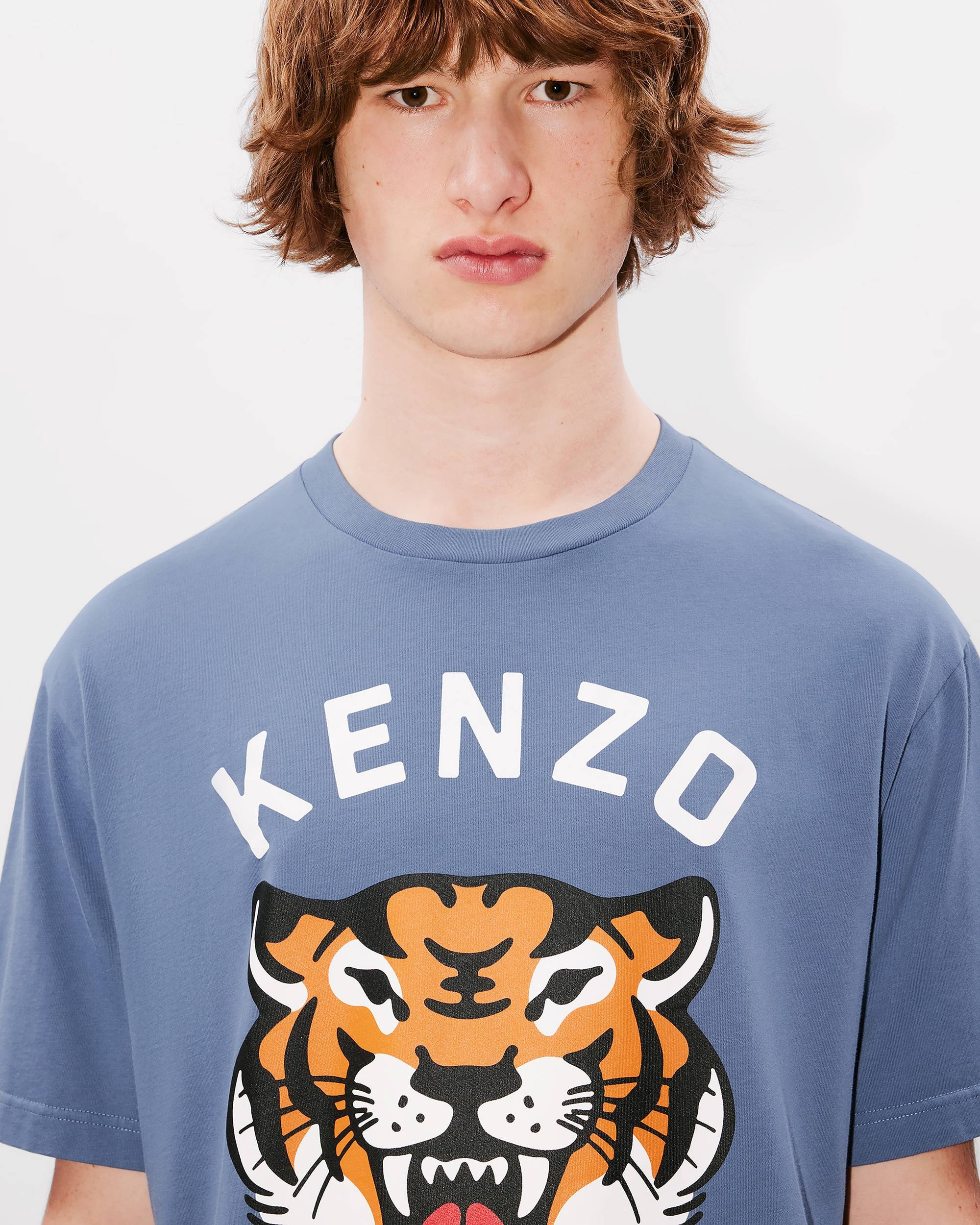 'KENZO Lucky Tiger' oversized genderless T-shirt - 11
