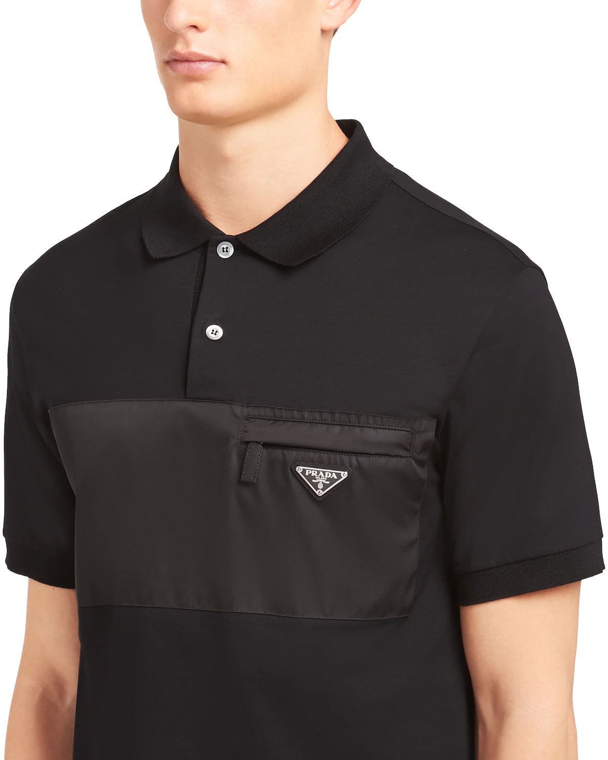 Stretch cotton polo shirt - 5