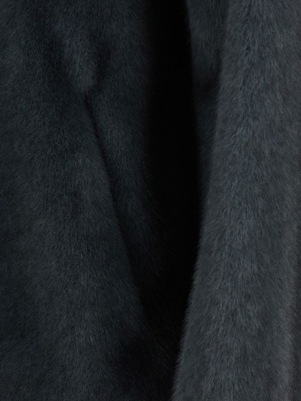 hooded faux-fur jacket - 3