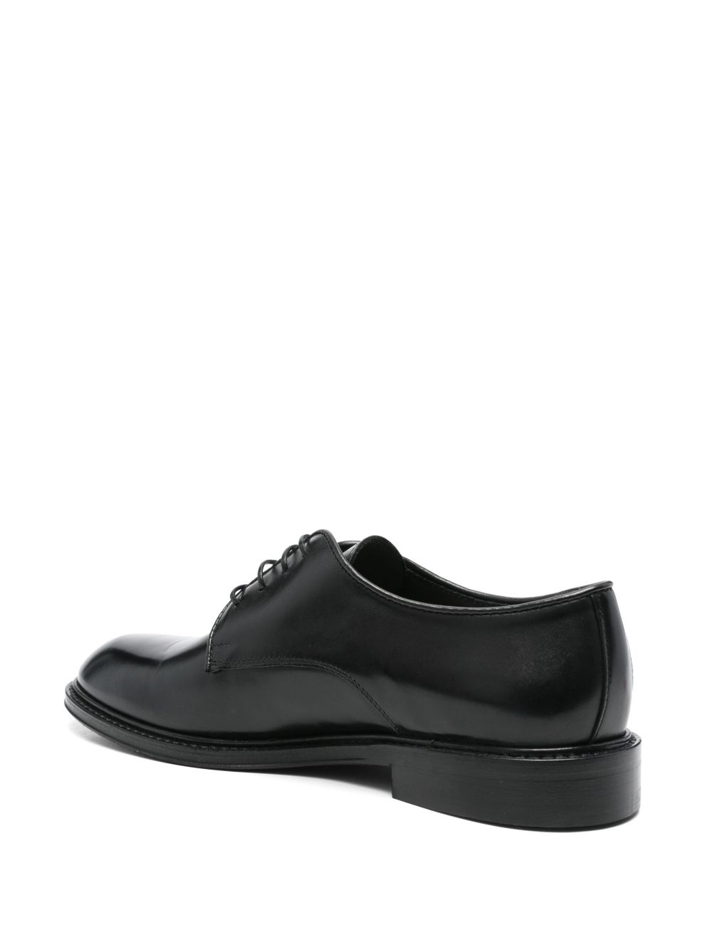 leather derby shoes - 3