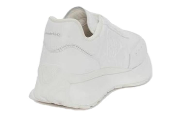 (WMNS) Alexander McQueen Sprint Runner 'White' 687995WIC949000 - 3