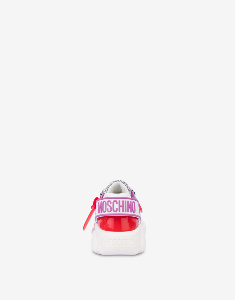 Moschino ROLLER SKATES MESH TEDDY SHOES outlook
