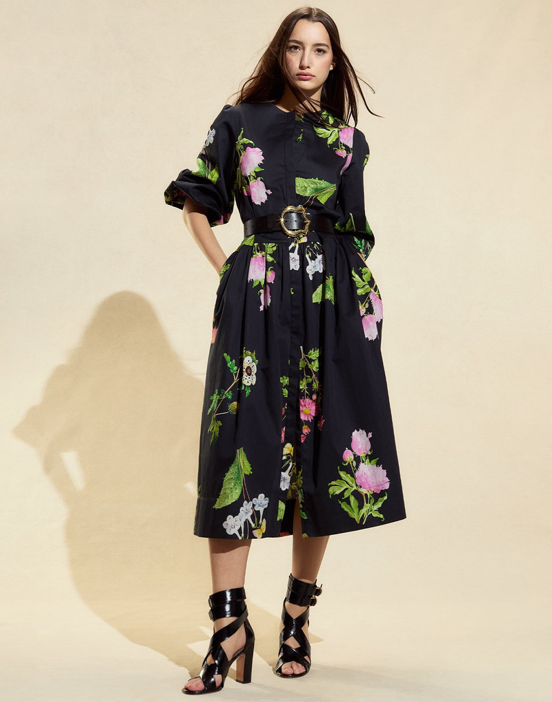 Evermore Cotton Sateen Shirt Dress 7