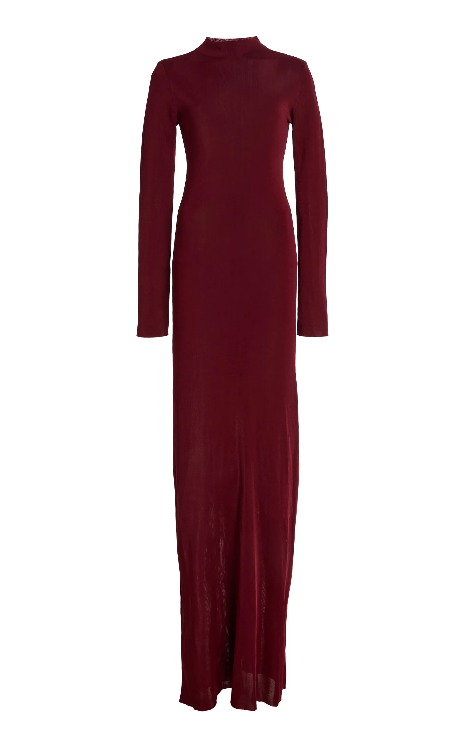 Kaplan Rayon Maxi Dress burgundy - 1
