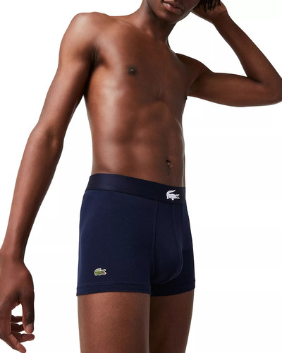 LACOSTE Cotton Stretch Trunks, Pack of 3 outlook