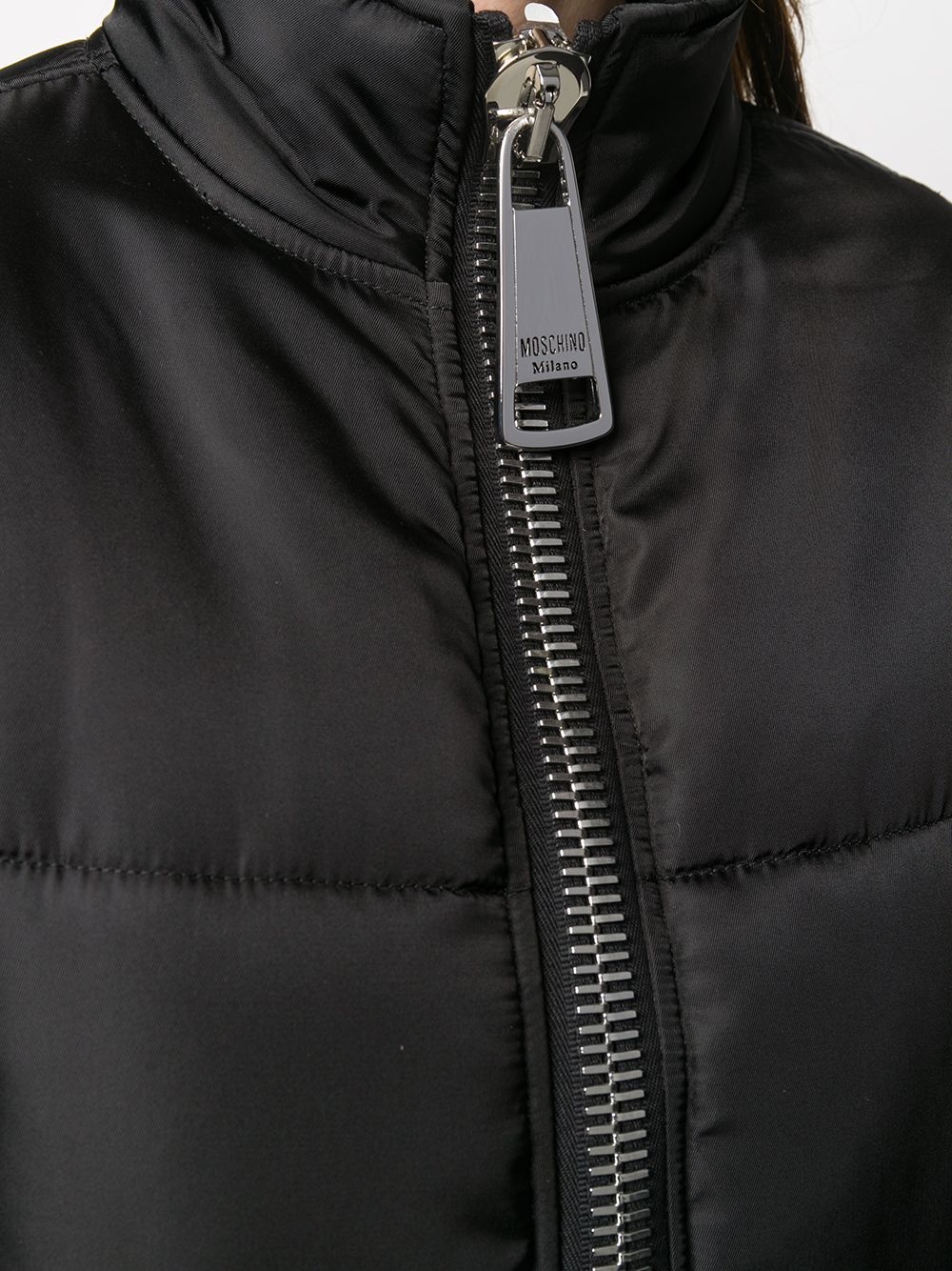 funnel neck puffer jacket - 5