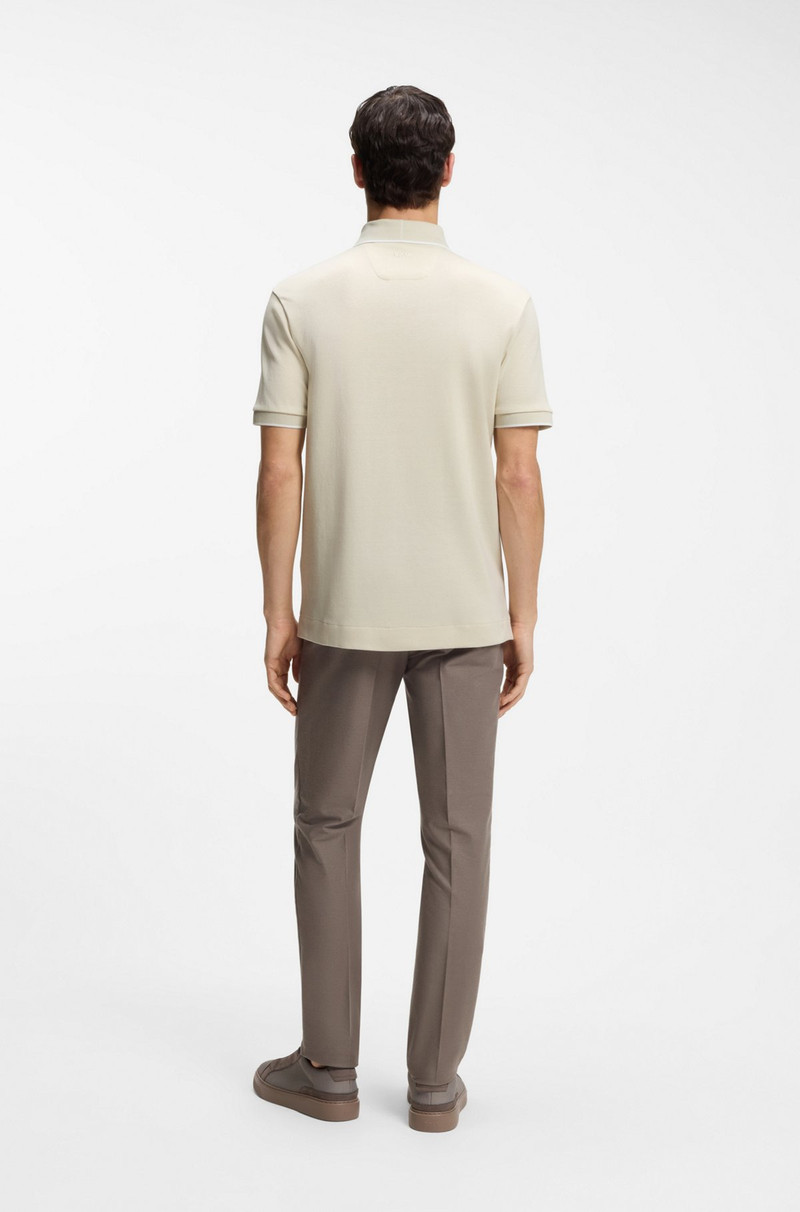 BOSS X ASTON MARTIN POLO SHIRT IN WOOL-COTTON PIQUÉ 5