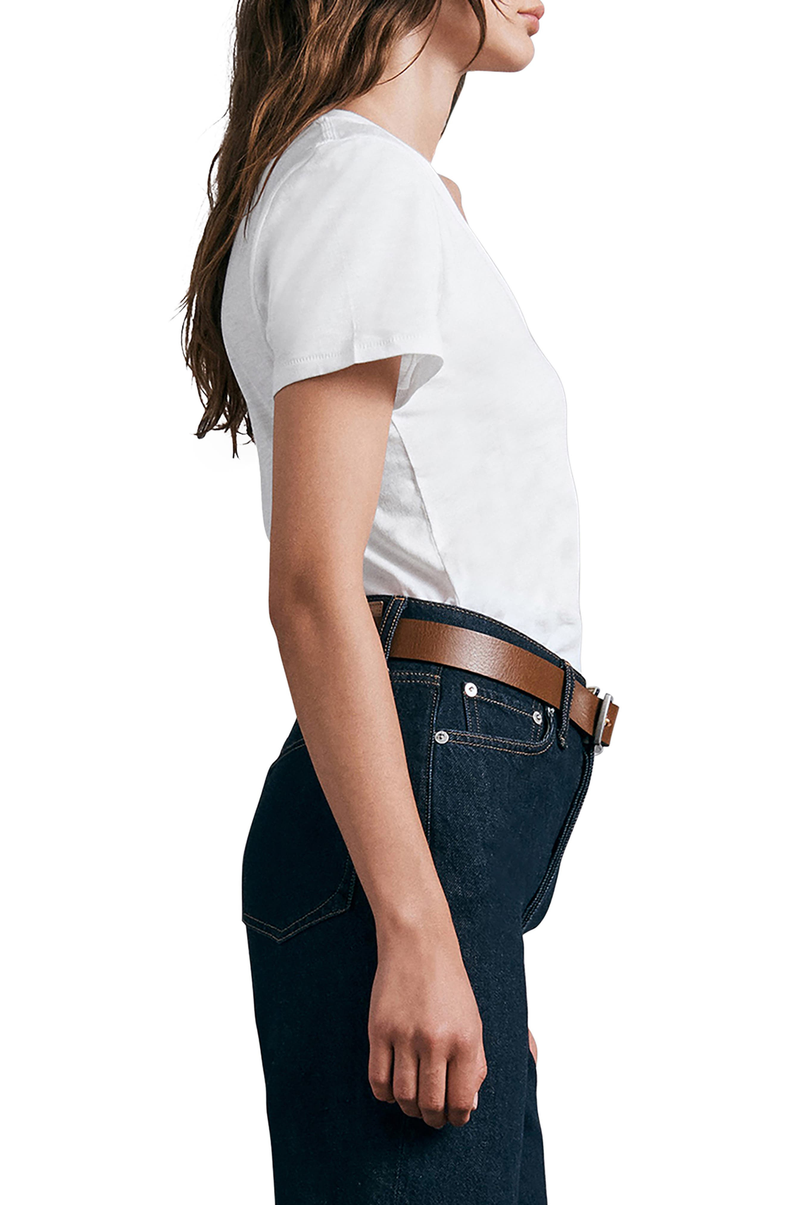 The Vee Slub Cotton T-Shirt - 3