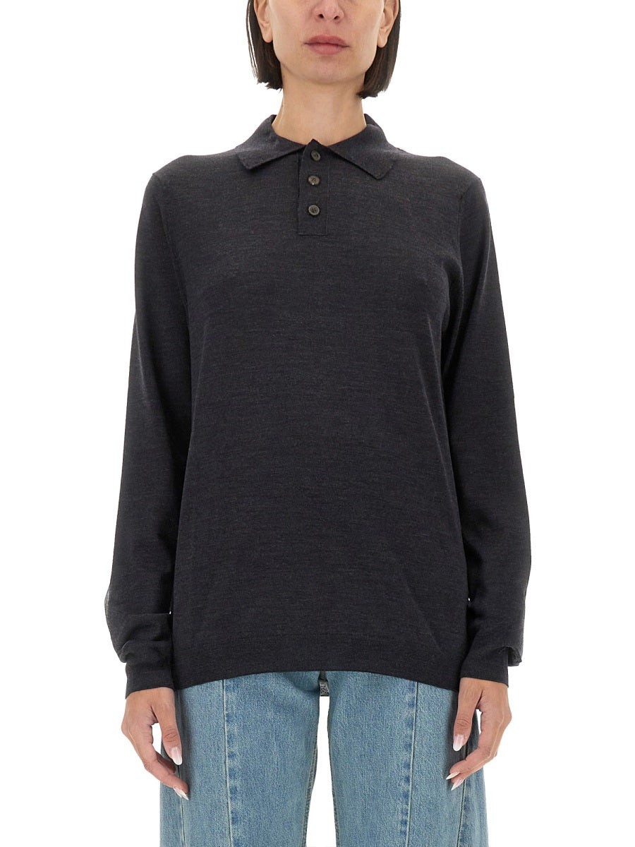 Maison Margiela Women Wool Polo. - 1