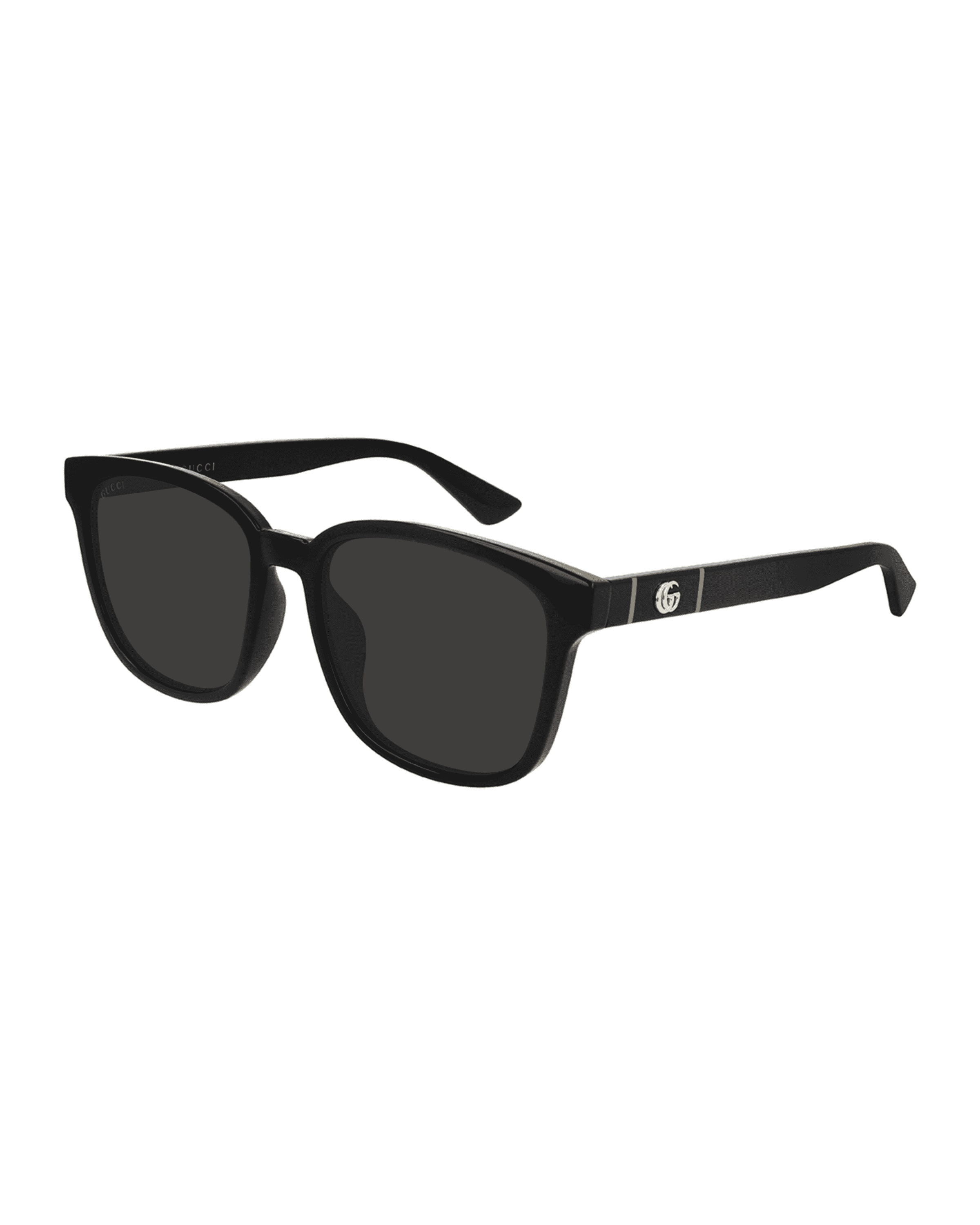 Men's Square Solid Injection Sunglasses - 1