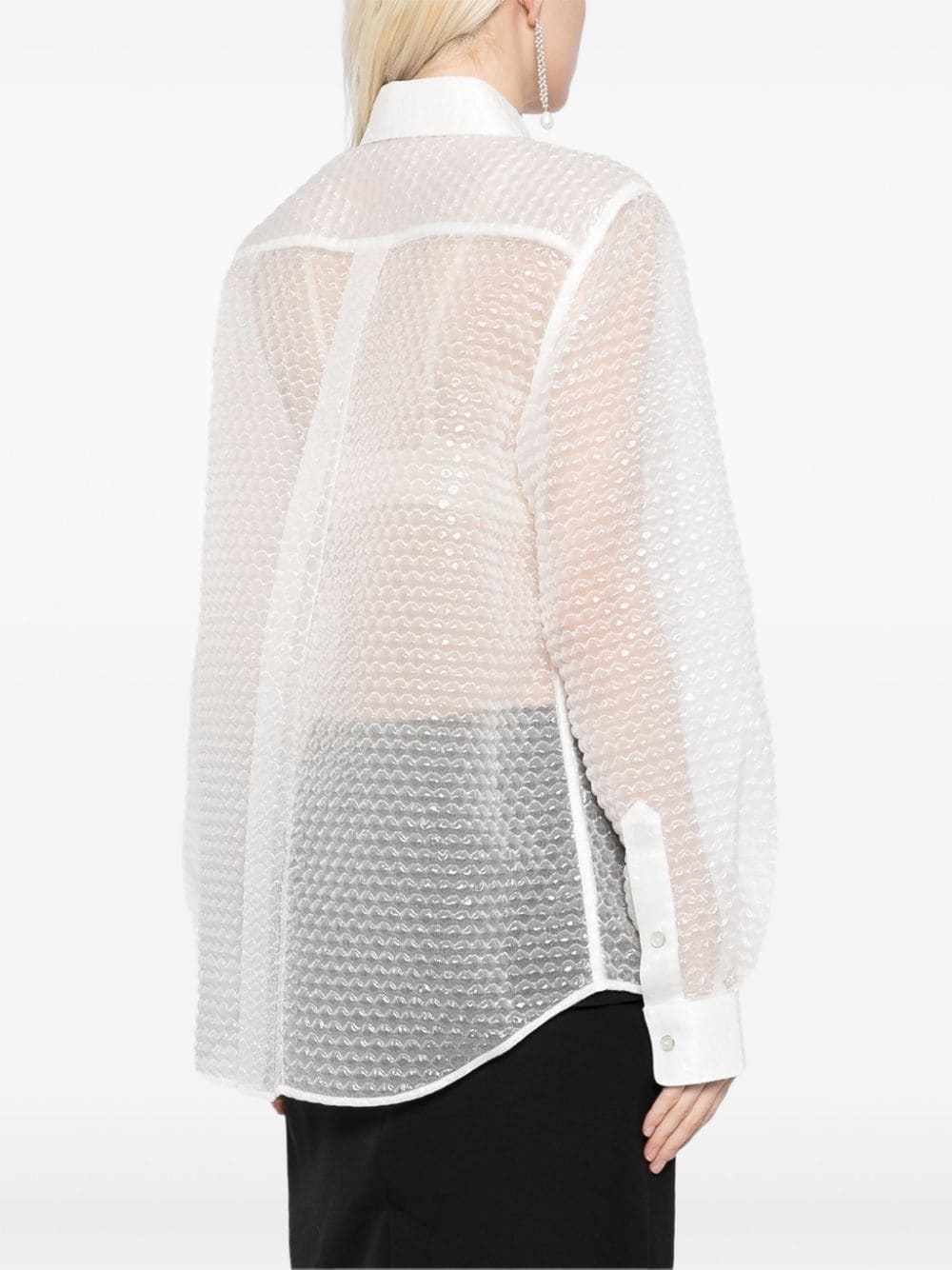 curved bubblewrap shirt - 4