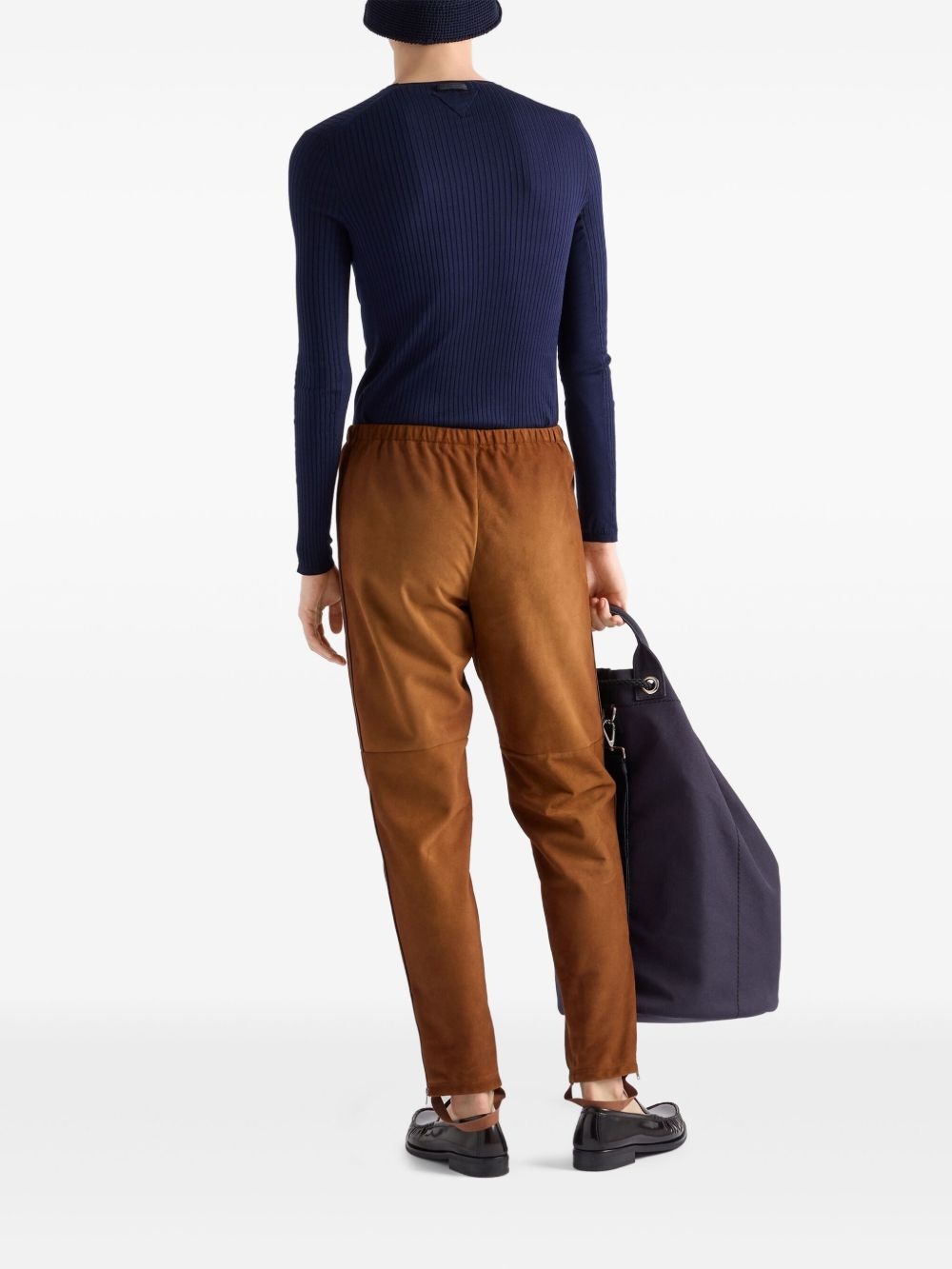 suede trousers - 3